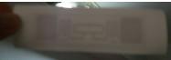 UHFT02 ABNM  915mhz water-proof clothes UHF tag