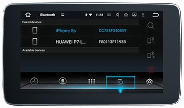 Ouchuangbo 9 inch car audio gps navi android 7.1 for Mercedes Benz CLAGLAGLE(2014.11-201 with bluetooth SWC calendar