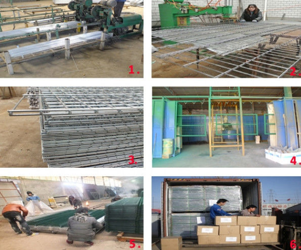 Ornamental Sports Field 0.63m Twin Wire Mesh Fencing