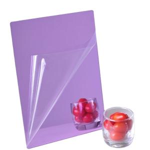 0.5mm Glass Acrylic PMMA Sheet Scratch Resistance Rose Green
