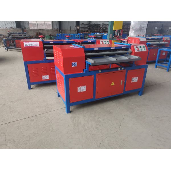 7KW Motor Scrap Metal Recycling Machine 650kg Weight Radiator Separating Machine