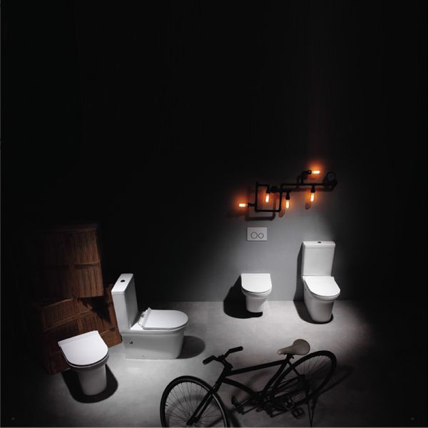 Биде 545*370*370 мм туалета дизайна Африки белое керамическое для гостиницы