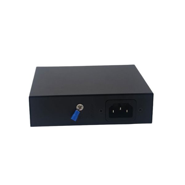 Unmanaged POE Fiber Media Converter 1 SC 100M 4 Port AF POE Ethernet Transceiver