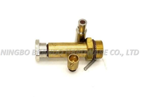 A linha fêmea da cor de bronze montou o núcleo montado Armature/FKM do guia da haste do solenoide