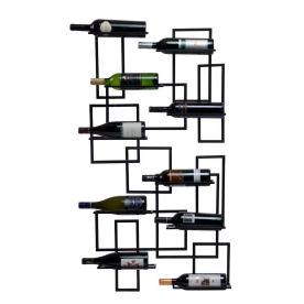 black wire hanging candle display rack