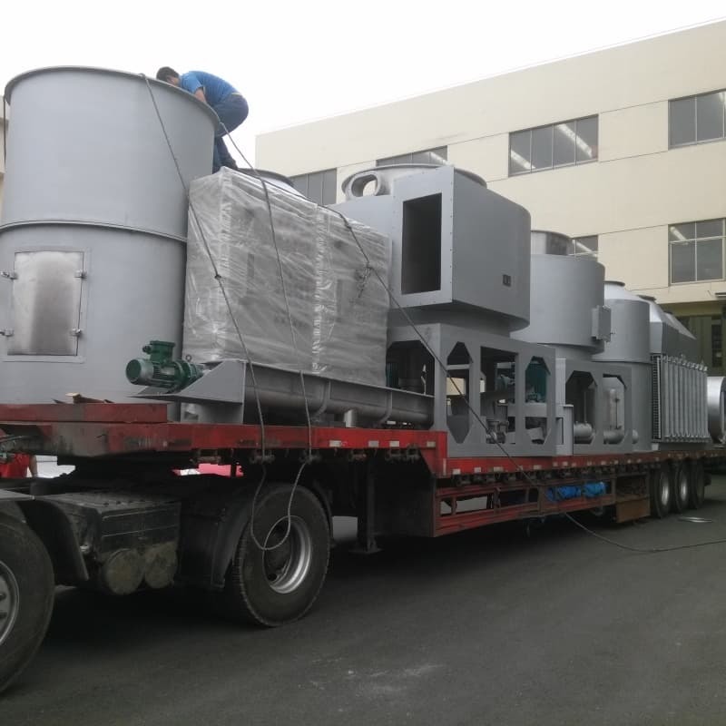 250kw PLC Control Spin Flash Dryer Manufacturers  For Heat Sensitive Materials