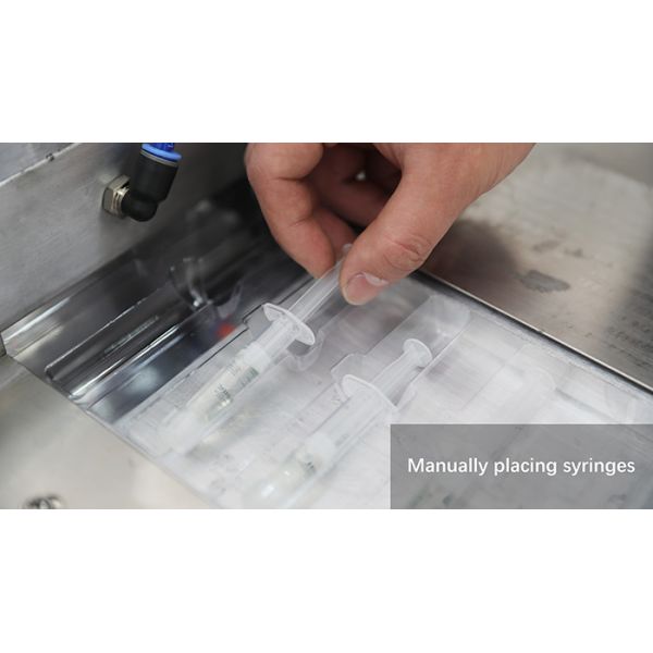 Syringe Alu PVC Blister Packing Machine Packaging Equipment For Dry Fruits