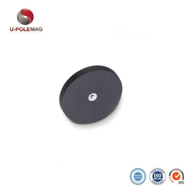 15-20days CN FUJ Permanent Rubber NdFeB Magnet Fe37 Pot / Cup Shape Industrial Magnet