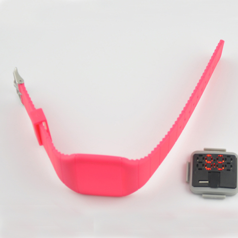 Менс & дамы утончают цвет дозора силикона различный для подарка бесплатной раздачи