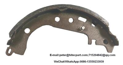 Grupo da sapata de freio do cilindro do carro do mercado de acessórios, OEM traseiro 0449552020 de Axle Brake Shoe