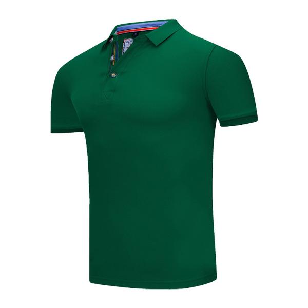 Os homens respiráveis de Flyita trabalham o t-shirt do polo das camisas com bordado