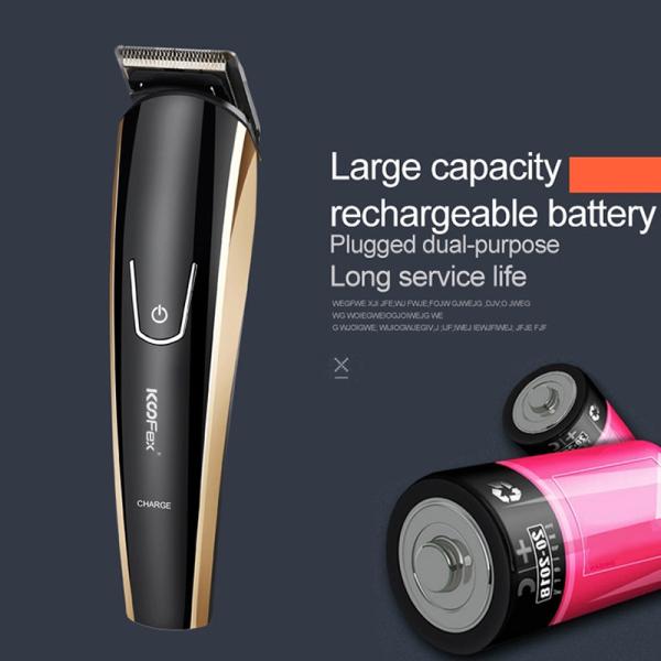 Zerogap Cordless Clipper Hair Trimmer Set Electric 50-60Hz Shockproof