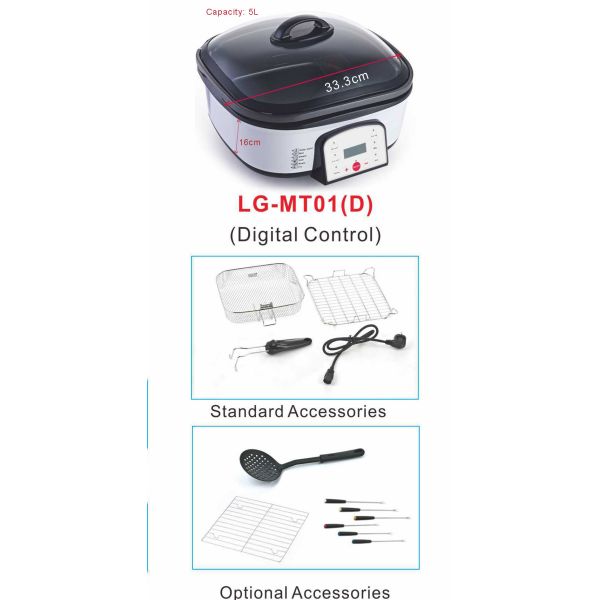 8 in 1 New Multipurpose food pot cooker National electric stir fry multi cooker