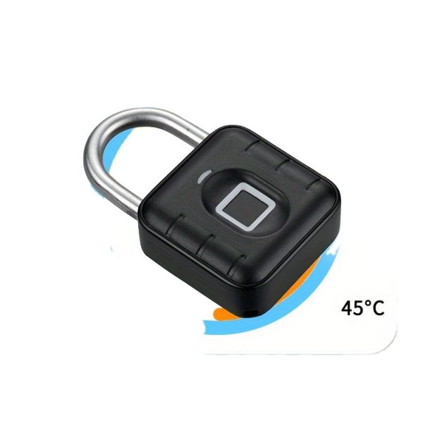 IP67 Waterproof Zinc Alloy ABS Keyless Smart Fingerprint Lock 304 Stainless Steel Shackle School Locker Use High Security RARLUX