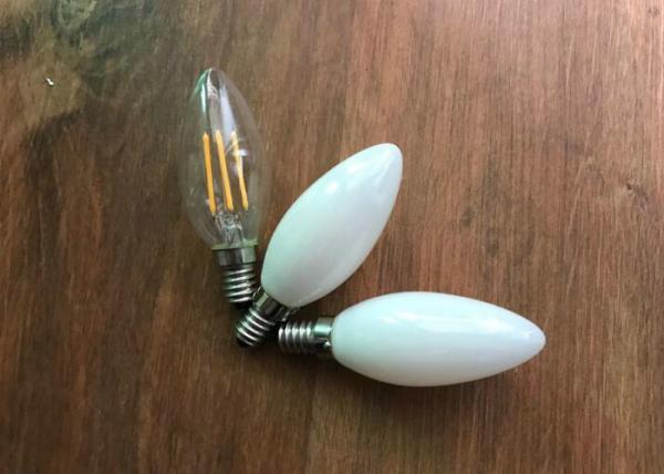 2200k Low Energy Light Bulbs , 4w C35 Candle Led Lights For Homes E14 Base