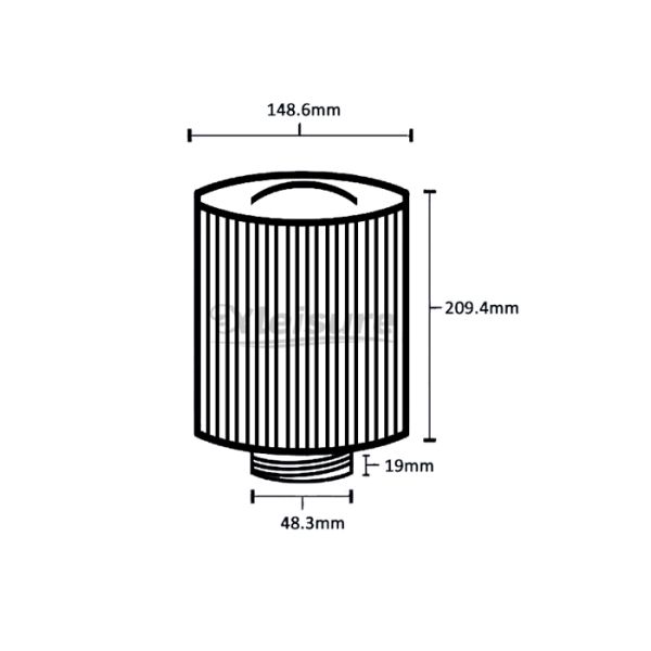 2019 на открытом воздухе патронов фильтра 6КХ-940 спа водоворота для бассейна спа