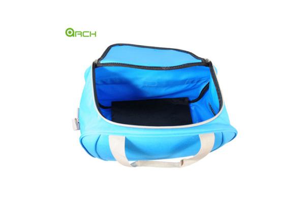 Water Resistant Top Carry Handle  Polyester Cosmetic Travel Toiletry Bag