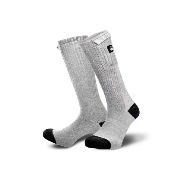 электрическая грелка для ног 45деградс носки материал 3 фильма графена выравнивает управление