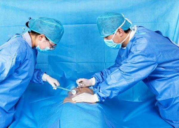 Hospital Sterile Surgical Abdominal Drape Sheet Disposable OEM Service