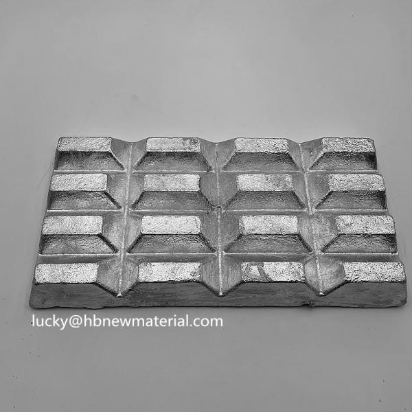 Alumínio Zircônio Master Alloy AlZr15 Personalizado