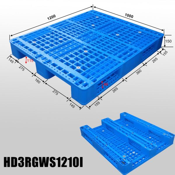 heavy duty plastic pallet euro HDPE forklift recycle export plastic pallet prices