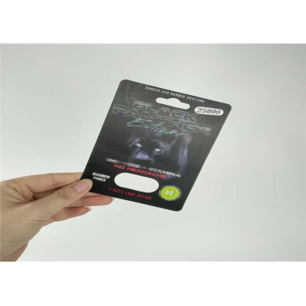 High Strength 3D Cards Blister Pack Packaging Lash Waterproof Acrylic Display Box