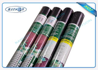 Preto 100% da tela 25gsm do controle de ervas daninhas de Plantex do polipropileno do Virgin