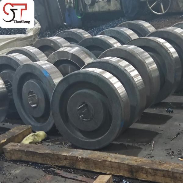 Customized 42CrMo Forged Blank for Ship-to-Shore Crane Wheels, Trolleys