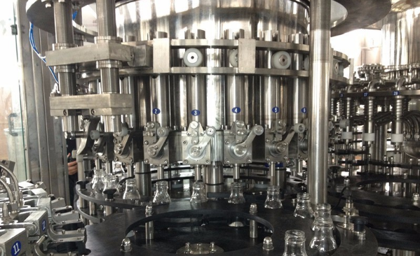 4 In 1 Orange Juice Beverage Automatic Soft Drink Filling Machine RCGGF18-12-16-5