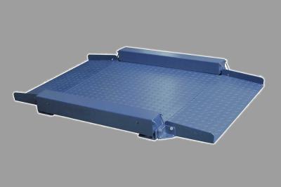Carbon Steel Low Profile Electronic Floor Scale with Ramp and Capacity 1500kg