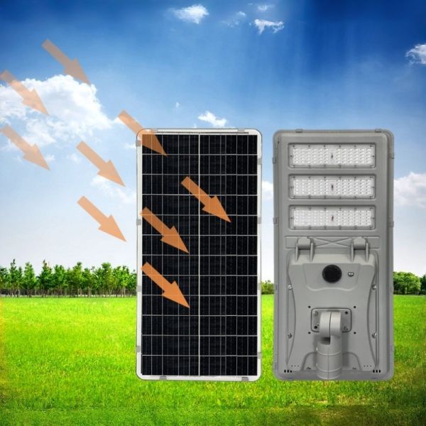 LED Solar Street Light With 8000LM Super Brightness for Logistics Park Yards