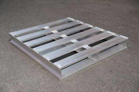 Palettes en aluminium étanches à l'humidité inflammables pour envelopper le stockage en rayons