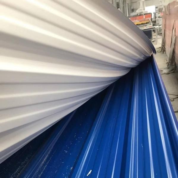 SGCH SS301 Galvanised steel  Corrugated Roofing Sheets SS400 1250mm Width