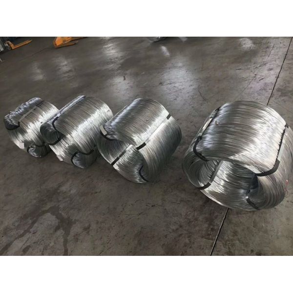 Tensile Strength 340-500 Galvanized Steel Wire Q195 Q235 For Armoring Cable