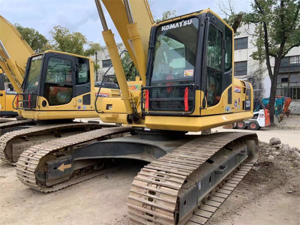 KOMATSU Pc220-8 usou a máquina escavadora hidráulica 22 Ton Backhoe Excavator da esteira rolante