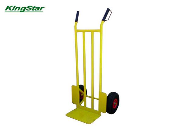 Load Transfer Hand Truck Trolley , 2 Wheel Dolly Hand Truck Powder Coated Surface