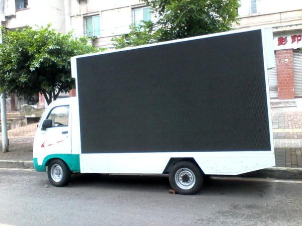 P5 P6 P10 SMD Truck Mounted LED Display , Mobile LED Video Wall Screen