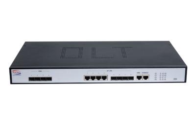 4 Port GEPON OLT Switch FTTH Architecture Network 20KM Support 64 ONU GXPO GXSPON