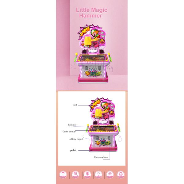 Puzzle happy drummer kids player amusement game EPARK Coin operated entertainment video game machine