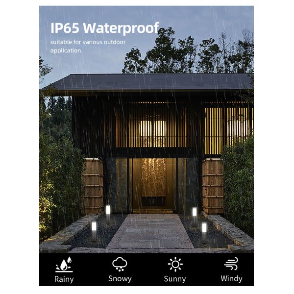 IP66 Waterproof Solar LED Lawn Light for Superior Outdoor Garden Landscape Decoration