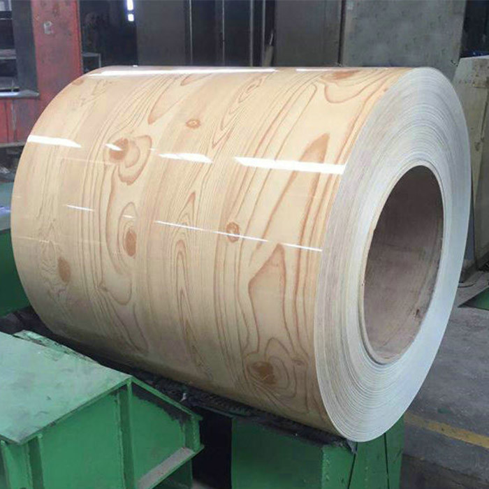 0.12mm Prepainted оцинкованная жесть Ral катушки PPGL стальным покрытая цветом