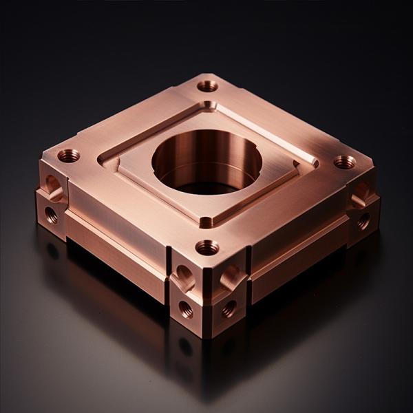 Peças de cobre CNC personalizadas