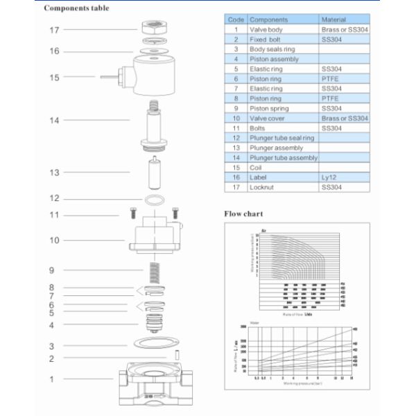 1/4"Stainless Steel Solenoid Valve Steam Normally Closed Low Pressure