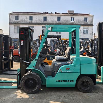 Diesel Forklift 3 Ton 3.5 Ton Used Montacargas Forklift With Nissan / Mitsubishi / Isuzu Engine