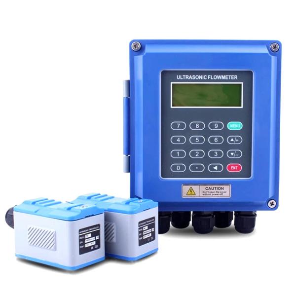 Wall Mounted Clamp On Water Flow Meter with Wide Measurement Range
