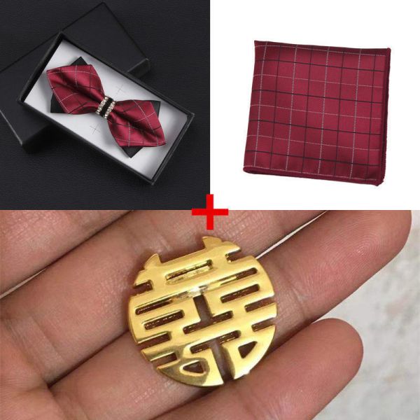 Мужские галстуки, галстуки и платки идеально подходят для свадеб и специальных случаев