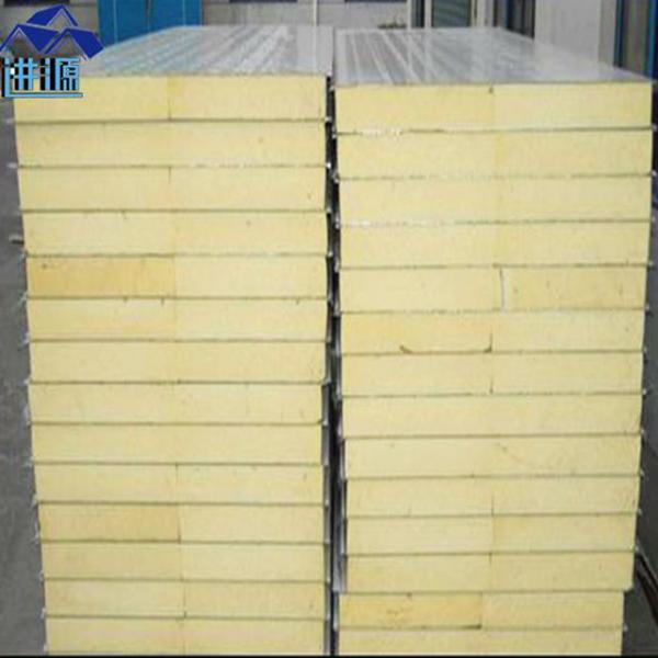 insulated grey white 0.426mm double steel polyurethane foam cold room sandwich panel