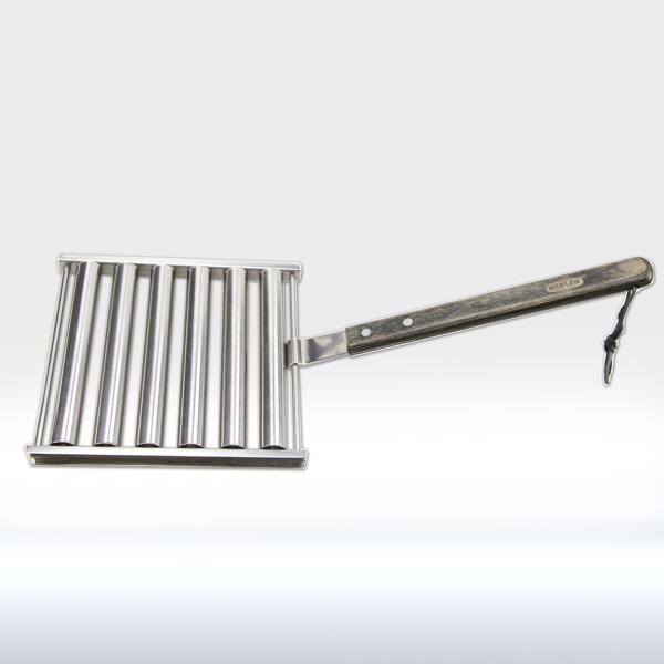 Easily Cleaned BBQ Tools 5 Section Brat Griller Hot Dog Sausage Roller Rack