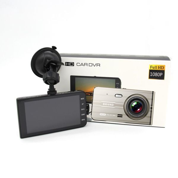 Автомобильный видеорегистратор XINLIHANG 24H Full HD 4 дюйма IPS 1080P WDR Автомобильная видеокамера