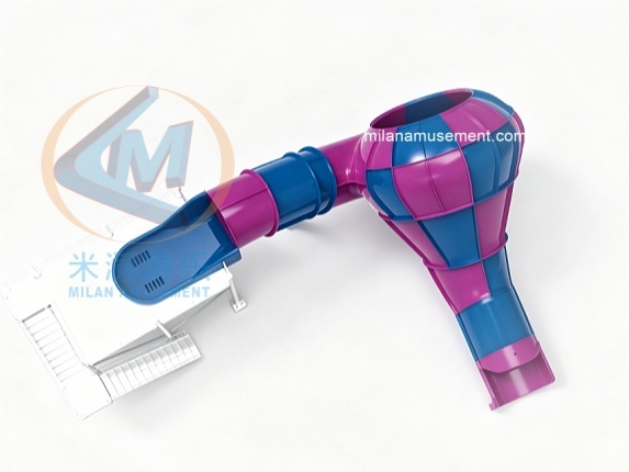 Custom Mini Tornado Water Slide – CE Certified Multi-Rider Interactive Slide with Customizable Width, Color & Theme
